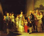 Francisco Jose de Goya Charles IV and His Family oil on canvas